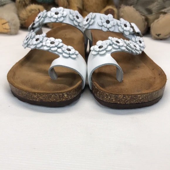 Woman’s Sandals made in Italy with cork and suede footbed - Picture 10 of 15